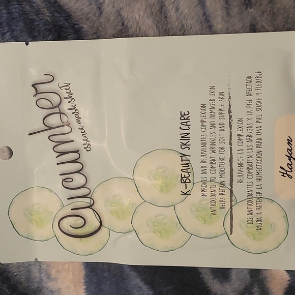 Cucumber face sheet - Picture 1 of 1